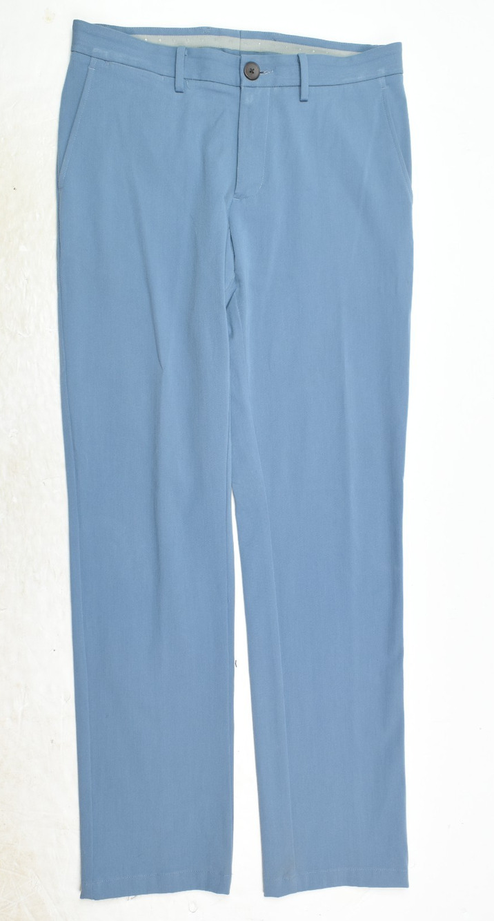 Ministry of Supply Hollow-Core Tech Chino Pants Mens 30x32 Blue Standard Fit